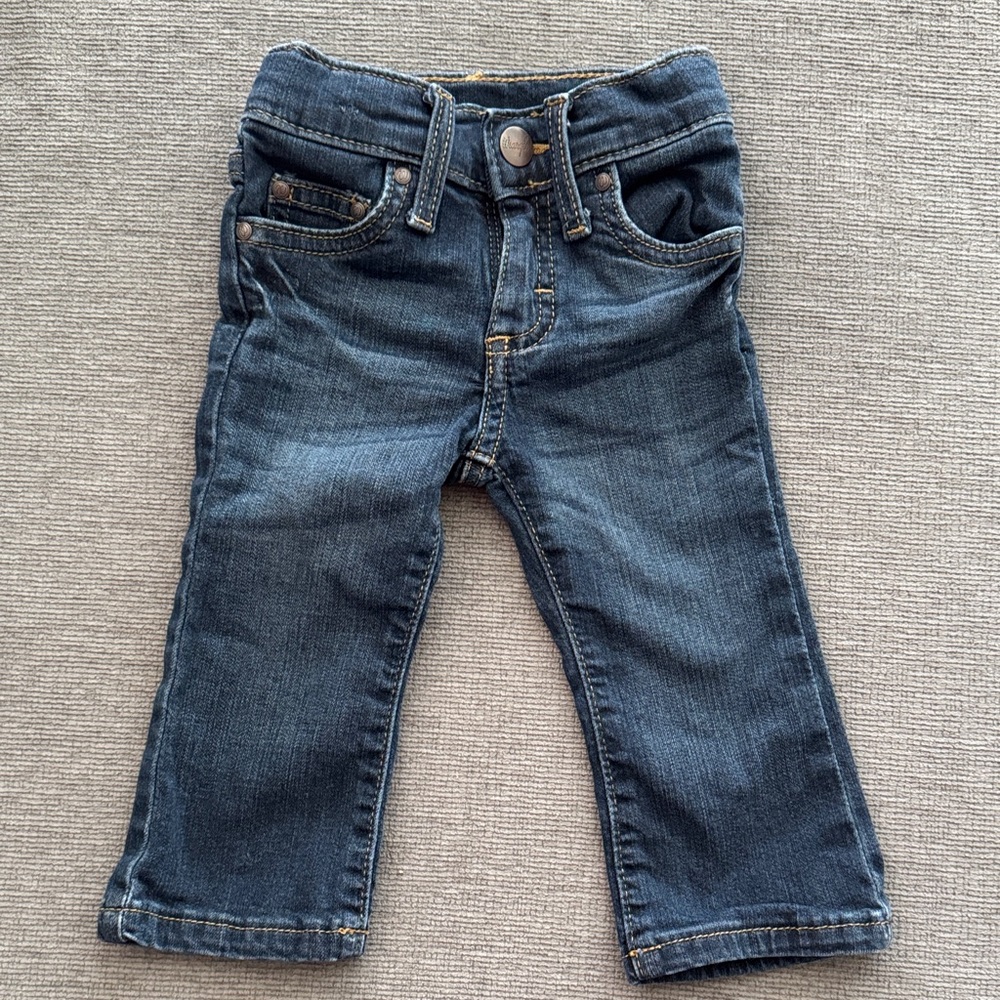 Wrangler Kids Dark Blue Jeans